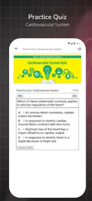 Cardiovascular System android App screenshot 2